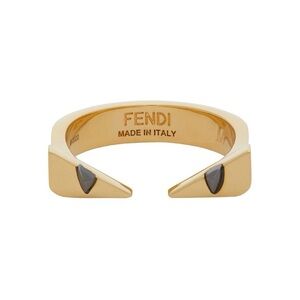 FENDI MONSTER ONYX RING